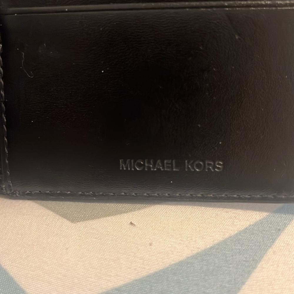 Michael Kors Black Leather Wallet - Picture 4 of 8
